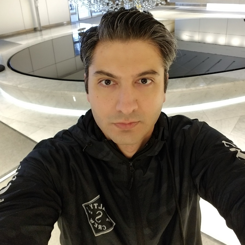 Portrait of Masoud Ghahremanloo